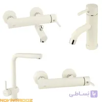 ست شیرآلات مارینو شیری کروم شودر ا Marino Chrome Cream Set