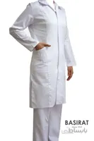 روپوش پزشکی زنانه تينا زيپی