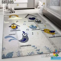 فرش کودک گلبرجسته کد SBL605
