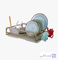 آبچکان رومیزی یک طبقه کیچن کویین طلایی