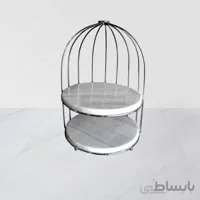 استند سرو قفسی دو طبقه
