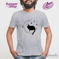 تیشرت مدل گربه سیاه