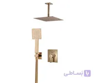 دوش توکار مدل فلت طلایی تیپ 4 کلار (Kelar)