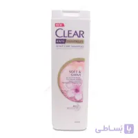 شامپو ضد شوره بانوان Soft And Shiny کلیر 400ml