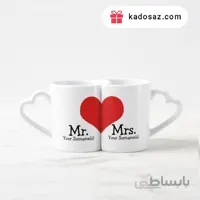 چاپ عکس دلخواه روی لیوان دوقلو لاو