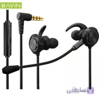 هدست مخصوص بازی باوین مدل hx837 ا BAVIN HX837 Gaming Wired Headset with detachable Dual Microphone Mobile Esports 3.5mm audio Jack