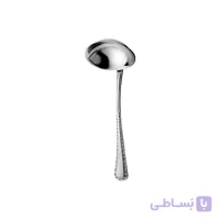 ملاقه سس ناب استیل طرح برلین استیل براق (1 پارچه)