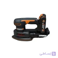 سنباده لرزان شارژی 20 ولت برند ورکس مدل WX822.9 ا Rechargeable vibrating sandpaper WX822.9