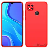کاور قاب سیلیکونی گوشی موبایل شیایومی مدل Xiaomi Redmi 9C محافظ لنز دار