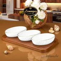 اردو خوری بیضی 3 خانه کارمن لیمون چینی اراد
