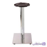 تک پایه میز مشکی مدل PTC-125 نگین