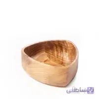 کاسه مثلث چوبی سایز 17 آماهوم