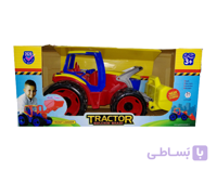 ماشین بازی تراکتور بزرگ گلچین