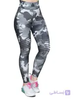 لگ ورزشی زنانه طرح چریکی کد 06 ا Womens sports leg guerrilla design code 06