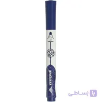 ماژیک وایت برد آبی نوک گرد سفیر