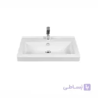 روشویی روکابینتی مروارید مدل سیلویا با زیرآب 71 درجه یک