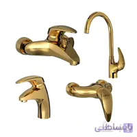 ست شیرآلات سنیور کروم شودر ا Sinior Chrome Set