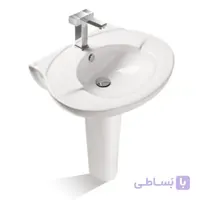 روشویی پایه دار مروارید مدل رویال ۶۵