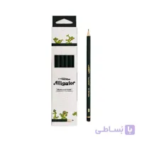 مداد سیاه سوسماری ali gator (بسته 12 عددی)