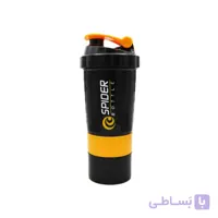 شیکر اسپایدر مدل سه تکه کد 2 گنجایش 0.5 لیتر