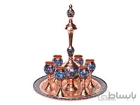 سرویس شربت خوری مس و پرداز
