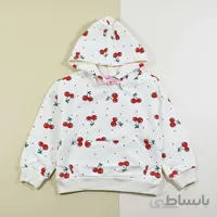 هودی بچه گانه دخترانه آلبالو کد 2301