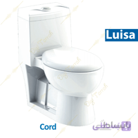 توالت فرنگی لوییزا چینی کرد ا Loiza Toilet