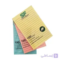 یادداشت سایز B6 خط دار چسب دار