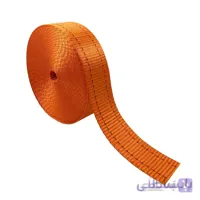 نوار تسمه بکسل ۲ تن خودرو رنگ نارنجی