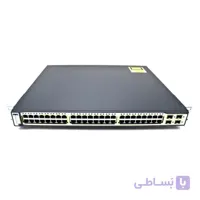 سوییچ 48 پورت POE سیسکو مدل WS-C3750-48PS-S