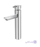 شیر روشویی پایه بلند شودر مدل یونیک مشکی طلایی ا Shouder
