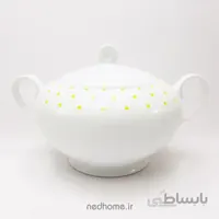 سوپ خوری در دار چینی زرین طرح اسپاتی زرد