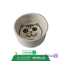 ظرف سرامیکی تکی گربه