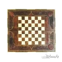 تخته نرد منبت قلم زنی طرح هخامنشی