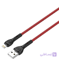 کابل تبدیل USB به لایتنینگ الدینیو مدل LS481 طول 1 متر