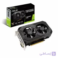 کارت گرافیک ایسوس مدل Asus TUF-GTX1650-O4GD6-P-GAMING حافظه 4 گیگابایت ا Asus TUF-GTX1650-O4GD6-P-GAMING Graphics Card
