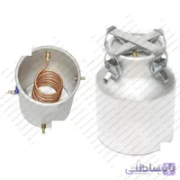 دستگاه تقطیر(عرق گیر/گلاب گیر) 15 لیتری با کندانسور(خنک کننده) آبی مسی