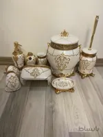 ست سرویس لوازم بهداشتی طرح سنگی کد ۱۰۲۴۱۰