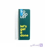 دفتر کارهای روزانه دات نوت (to do list) رنگ سبز