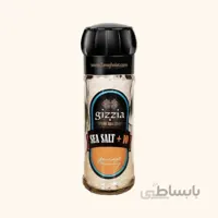 نمک دریایی گیزیا ید دار آسیاب دار 100 گرمی