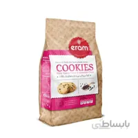 کوکی وانیلی با تکه های شکلات 150گ ارم کارتن 12 عددی
