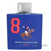 ادوتویلت مردانه بورلی هیلز پولو کلاب نامبرایت 100 میل ا BEVERLY HILLS POLO CLUB No.8 Edt 100 ml for Men