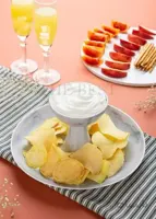 ظرف تخمه و آجیل و چیپس خوری رنگی طرح ماربل