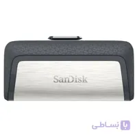 فلش مموری سن دیسک مدل Ultra Dual Drive USB Type-C ظرفیت 128 گیگابایت ا Sandisk Ultra Dual Drive USB Type-C Flash Memory - 128GB