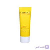 کرم ضد آفتاب رنگی (بژ روشن) SPF 50 مناسب پوست خشک و حساس لیپورکس