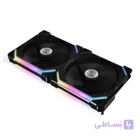 فن کیس لیان لی سری UNI Fan SL مدل ARGB Black 140mm LED بسته دو عددی