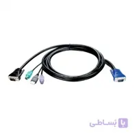 کابل مختلط 1/8 متری KVM دی لینکKVM-440/450