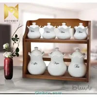 پاسماوری 7 پارچه روستیک ساده