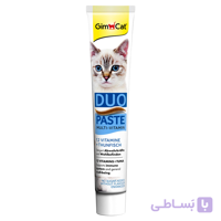 خمیر مالت و مولتی ویتامین گربه با طعم ماهی تن جیم کت GimCat Due Paste with tuna fish وزن 50 گرم
