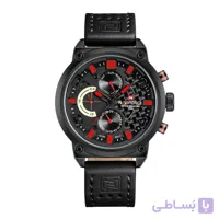 ساعت مچی نیوی فورس مردانه قرمز مدل Naviforce 9068